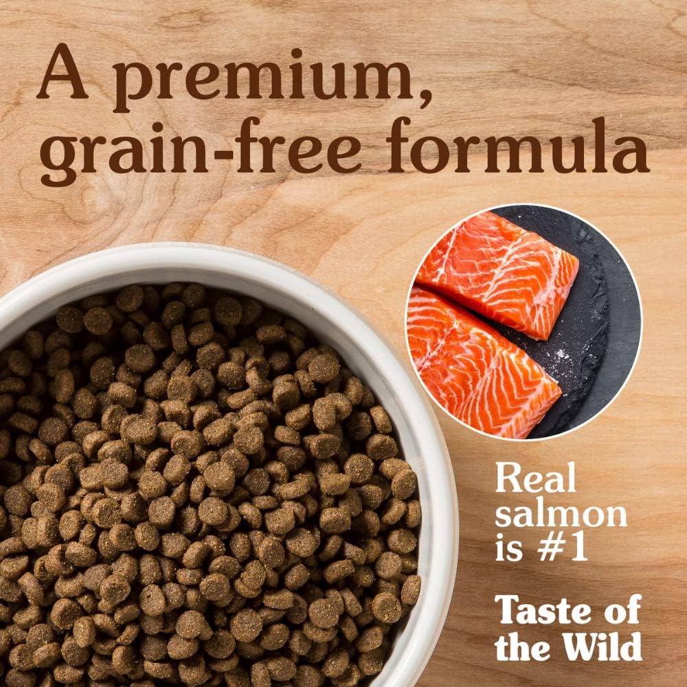 Taste Of The Wild Puppy All Breeds Pacific Stream Grain Free Dry Dog Food