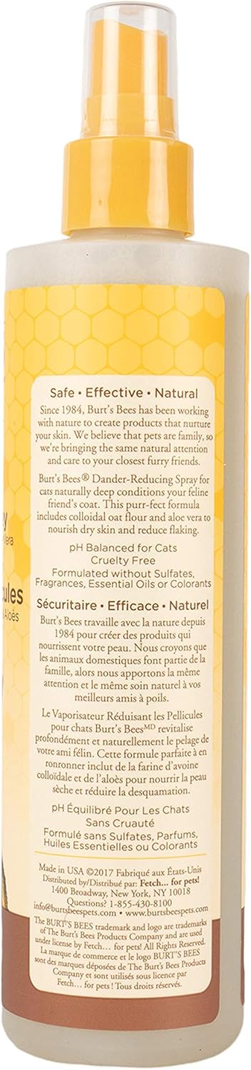 Burt's Bees Dander Reducing Spray For Cats 296ml