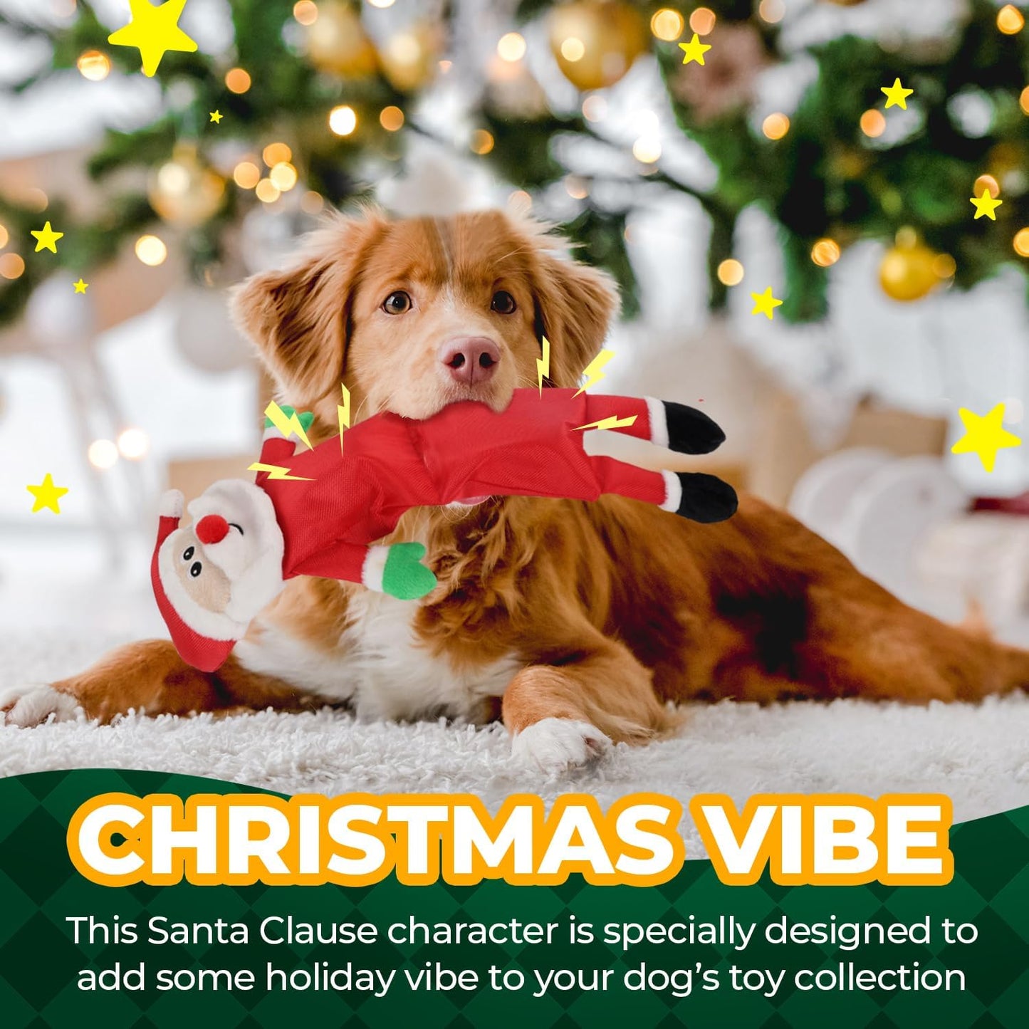 All for Paws Long Body Santa