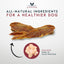 Elkwood 100% Natural Meaty Dog Treats Real Chicken Jerky Strips 70g
