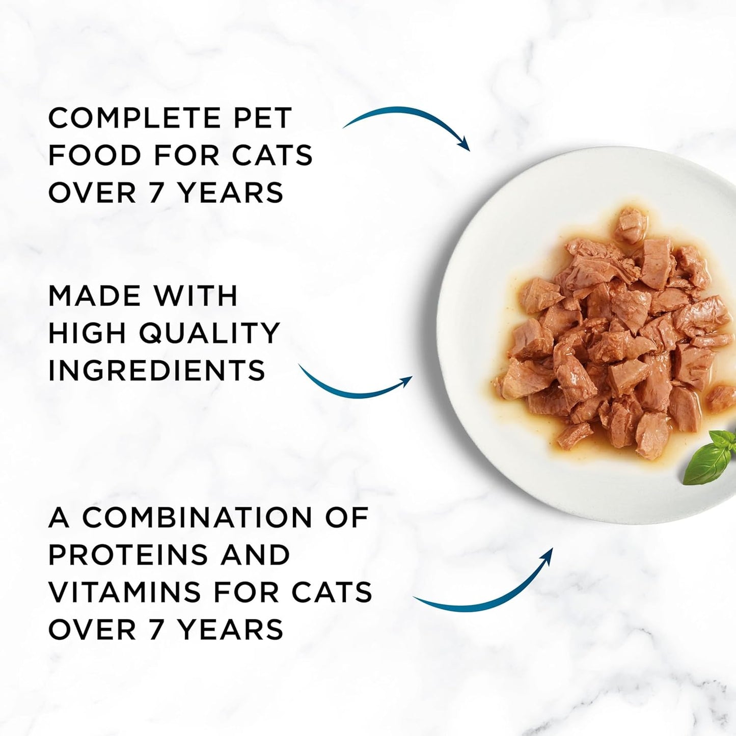 Gourmet Perle 7+ Senior Cats Mini Fillets In Gravy Chicken & Salmon 12pk