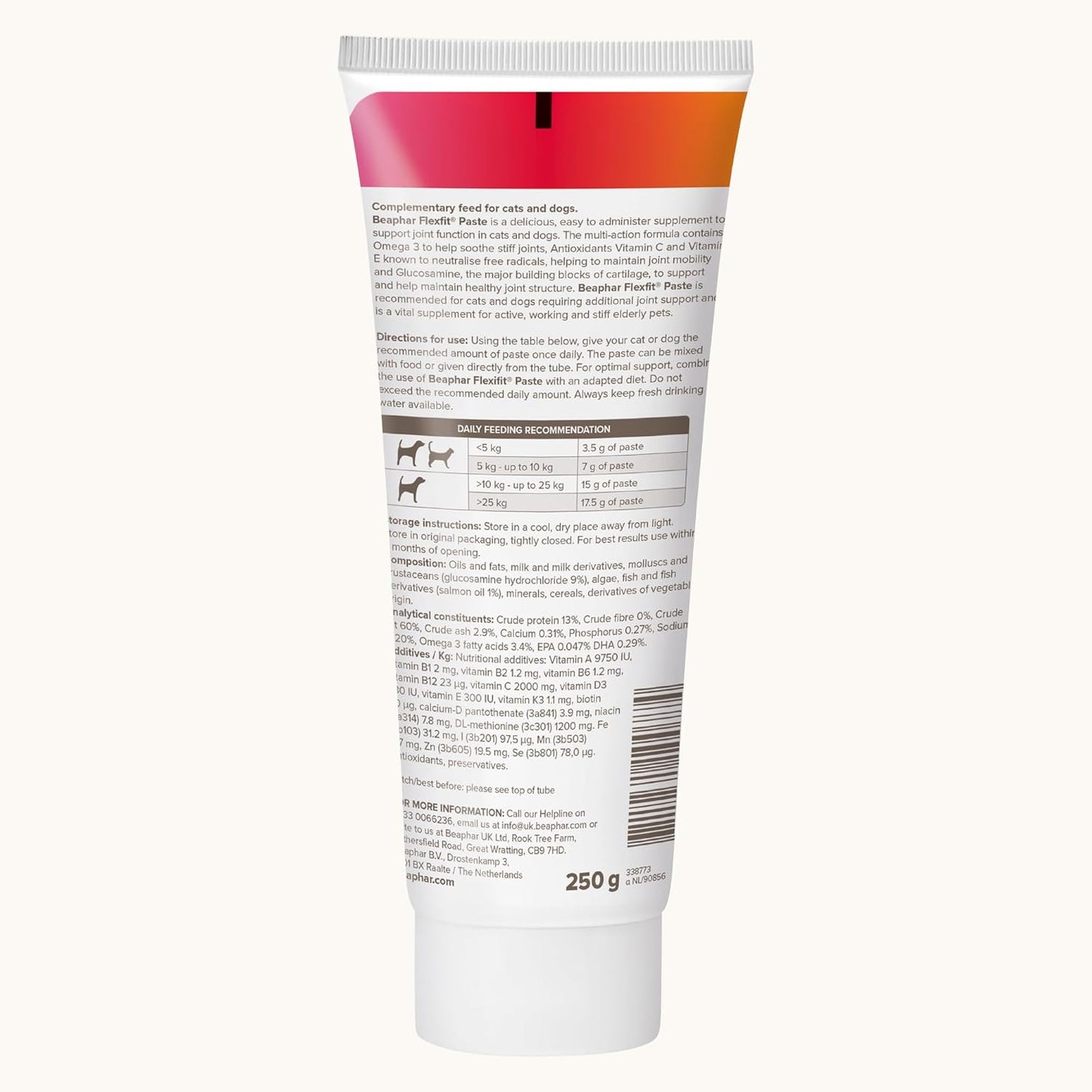 Beaphar Flexifit Paste Advenced Level 2 For Cats & Dogs 250G