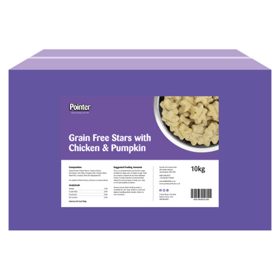 Pointer Grain Free Stars With Chicken & Pumpkin 10Kg