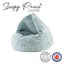 Ancol Plush Cove Bed Slate Grey