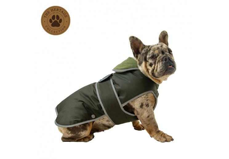 Ancol Heritage Wax Cotton Dog Coat Dog Coat