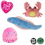 Ancol Small Bite Glow In The Dark Cuddlers Mix Pack - SINGLES