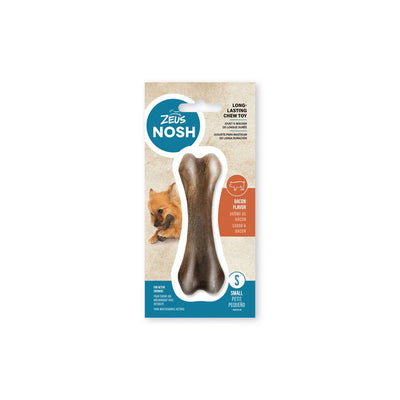 Zeus Nosh Strong Chew Bone Bacon Flavour Single