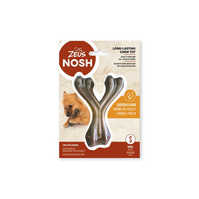 Zeus Nosh Strong Chew Bone Chicken Flavour Wishbone