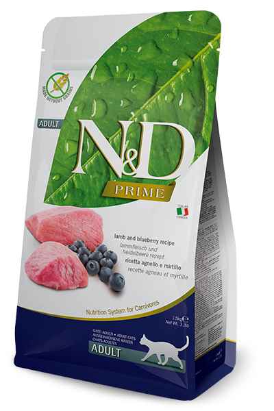 N&D Prime Cat Lamb & Blueberry Adult