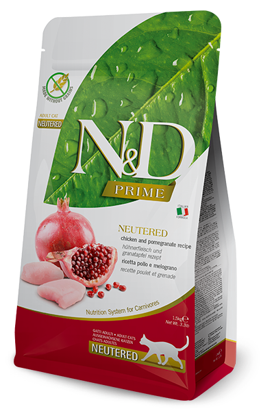 N&D Prime Cat Chicken & Pomegranate Neutered Adult