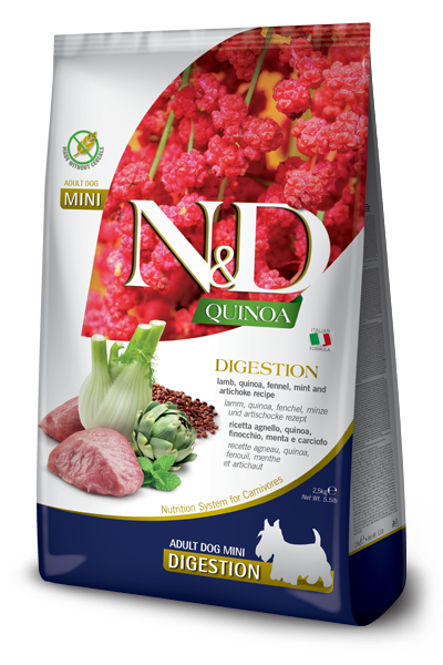 N&D Quinoa Dog Digestion. Lamb & Fennel Adult