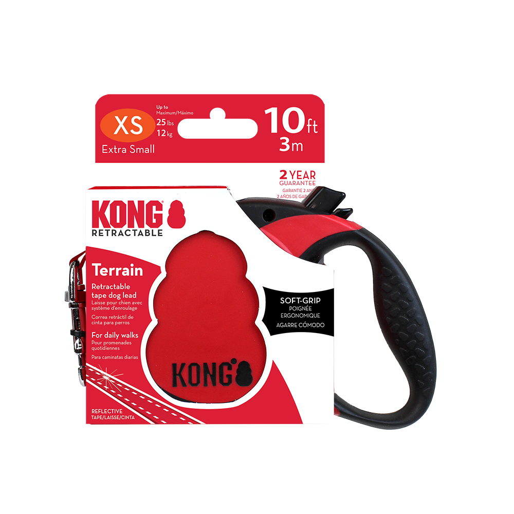 KONG Terrain Retractable Red