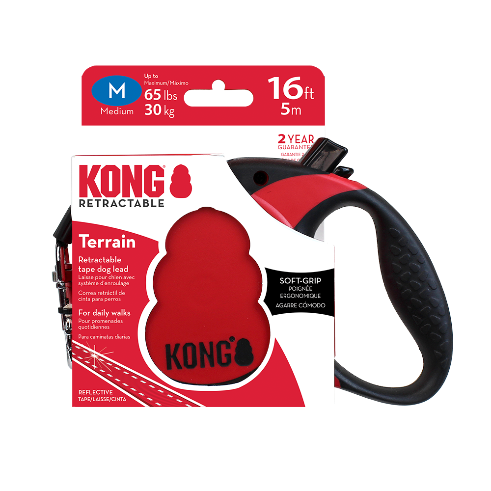 KONG Terrain Retractable Red