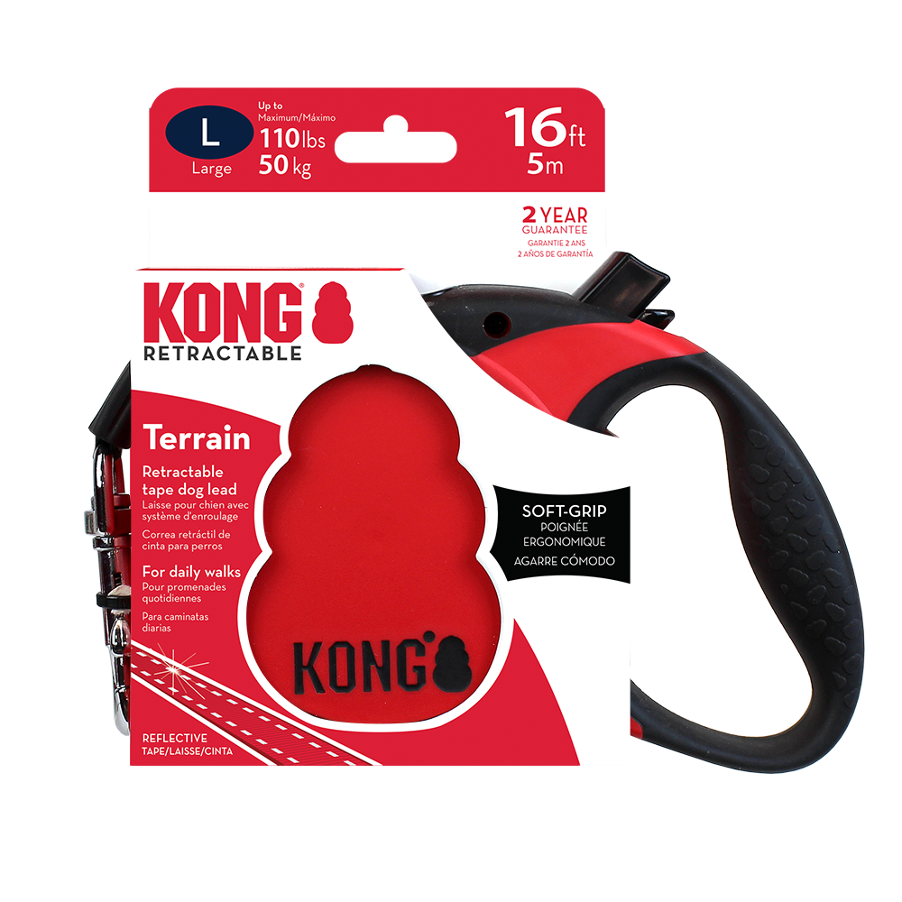KONG Terrain Retractable Red