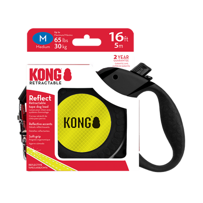 KONG Reflect Retractable Black Medium