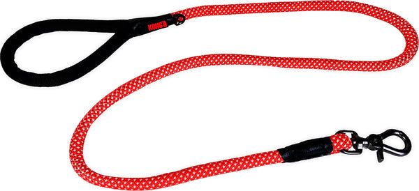 KONG Rope Leash Red