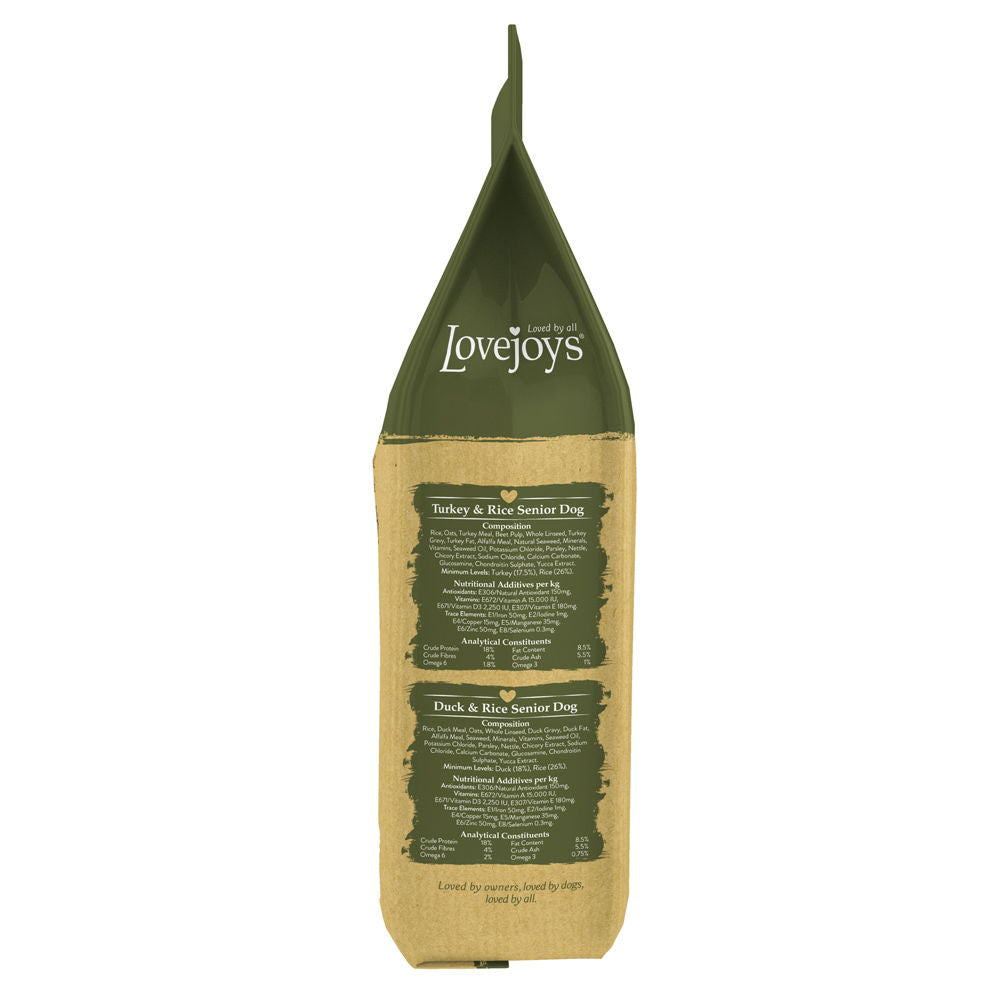 Lovejoys Senior/Light Dry with Turkey & Rice