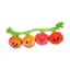 BARK Hairloom Tomatoes Dog Toy