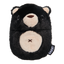 BARK Black Bear Bones Dog Toy