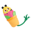 BARK Pollen Nate Dog Toy