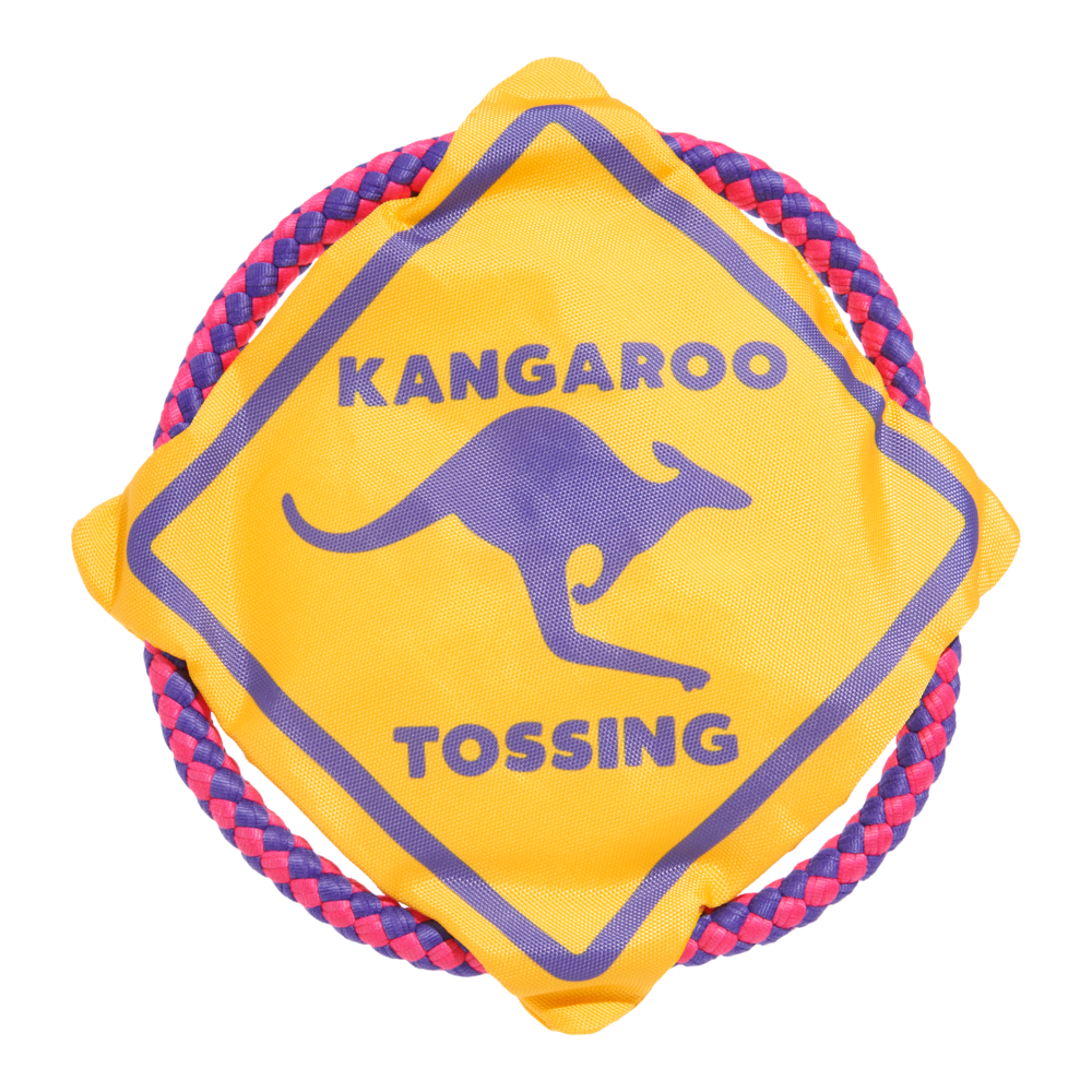 BARK Kangaroo Tossing Dog Toy