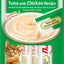 Churu Tuna with Chicken Recipe Cat Treats 4x14g