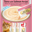 Churu Tuna with Salmon Recipe Cat Treats 4x14g