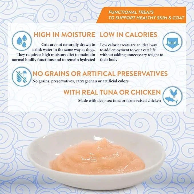 Churu Skin&Coat Tuna Recipe Cat Treats 4x14g