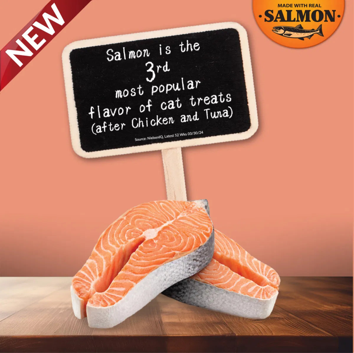 Churu Salmon Churu Salmon with Tuna Recipe Cat Treats 4x14g