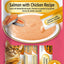 Churu Salmon Churu Salmon with Chicken Recipe Cat Treats 4x14g