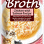 CIAO Broth Chicken with Salmon Recipe Cat Wet Pouches 40gx12
