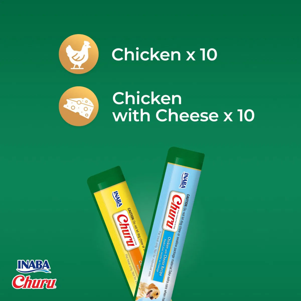 Churu Chicken Variety Dog Treats 20x14g