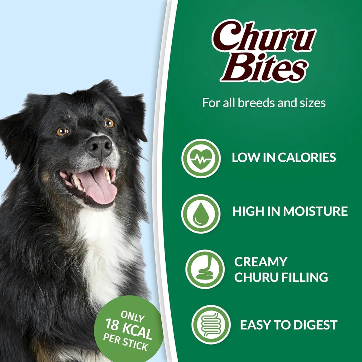 Churu Bites Wraps Chicken with Cheese Recipe Dog Treats 8x12g