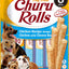 Churu Rolls Wraps Chicken with Cheese Recipe Dog Treats 8x12g