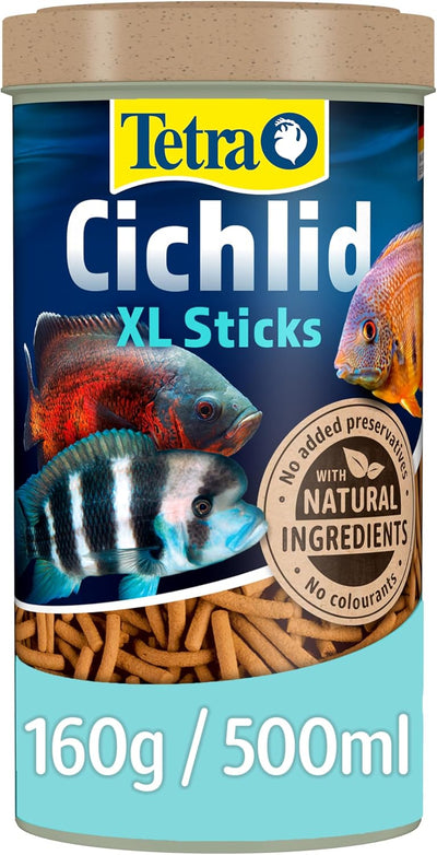 Tetra Cichlid Sticks Xl 500ml/160G