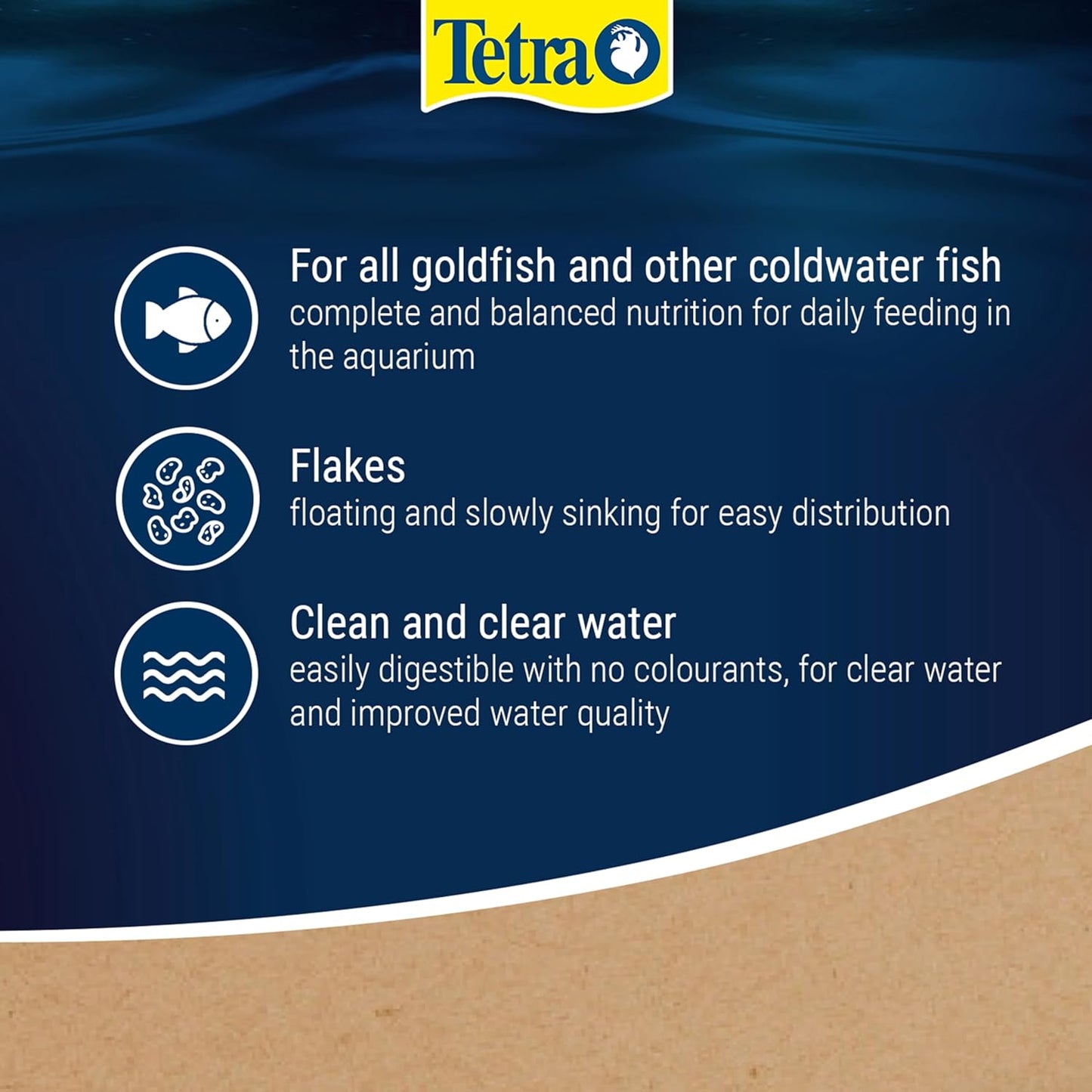 Tetra Goldfish Flakes, 500ml/100g