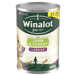 Winalot Can Lamb & Turkey In Jelly 12x400g
