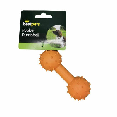 Bestpets Rubber Dumbbell 11.5cm