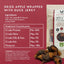 Elkwood 100% Natural Meaty Dog Treats Dried Apple Chunks Wrapped With Duck Jerky 100g