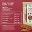 Elkwood 100% Natural Meaty Dog Treats Real Chicken Jerky Strips 70g