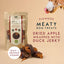 Elkwood 100% Natural Meaty Dog Treats Dried Apple Chunks Wrapped With Duck Jerky 100g