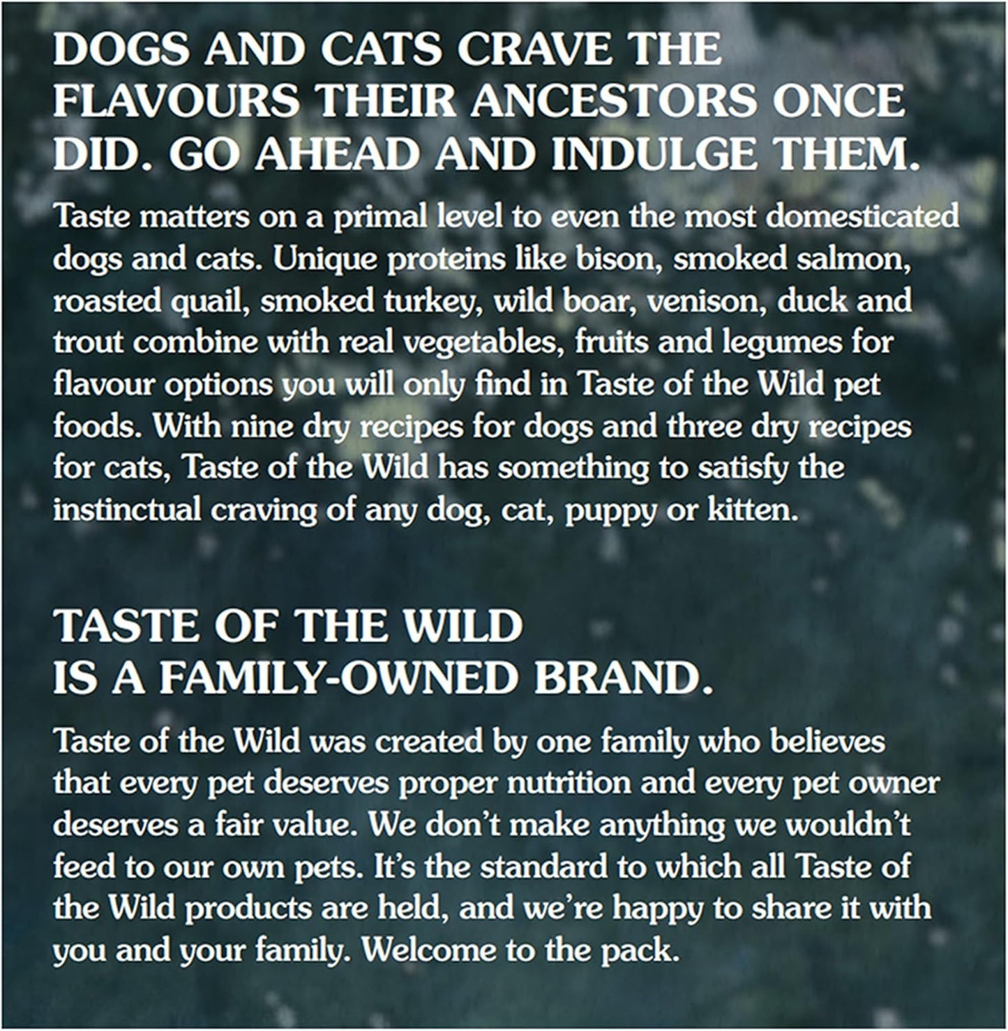 Taste Of The Wild Wetlands Canine Formula Grain Free Dry Dog Food 5.6kg
