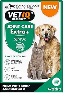 Vetiq Healthy + Joint Care Extra Senior Cats & Dogs 45 Tablets