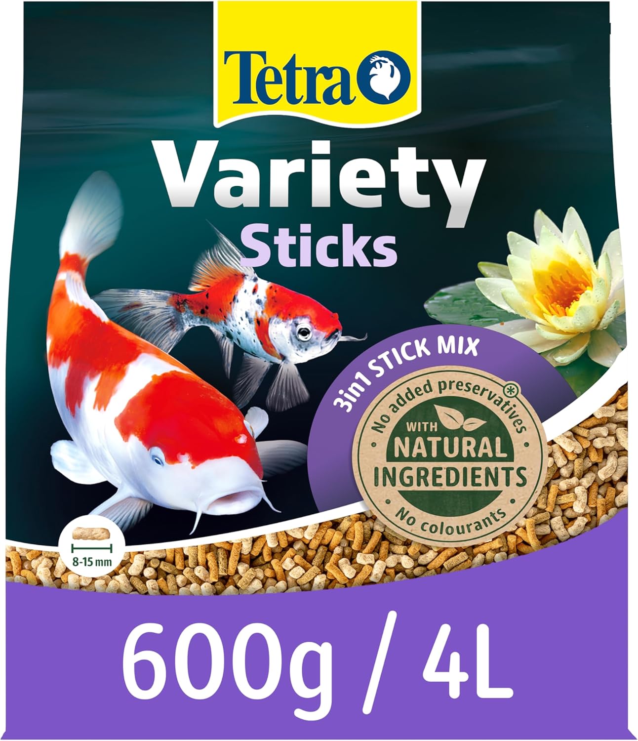 Tetra Pond Variety Sticks 4ltr/600G