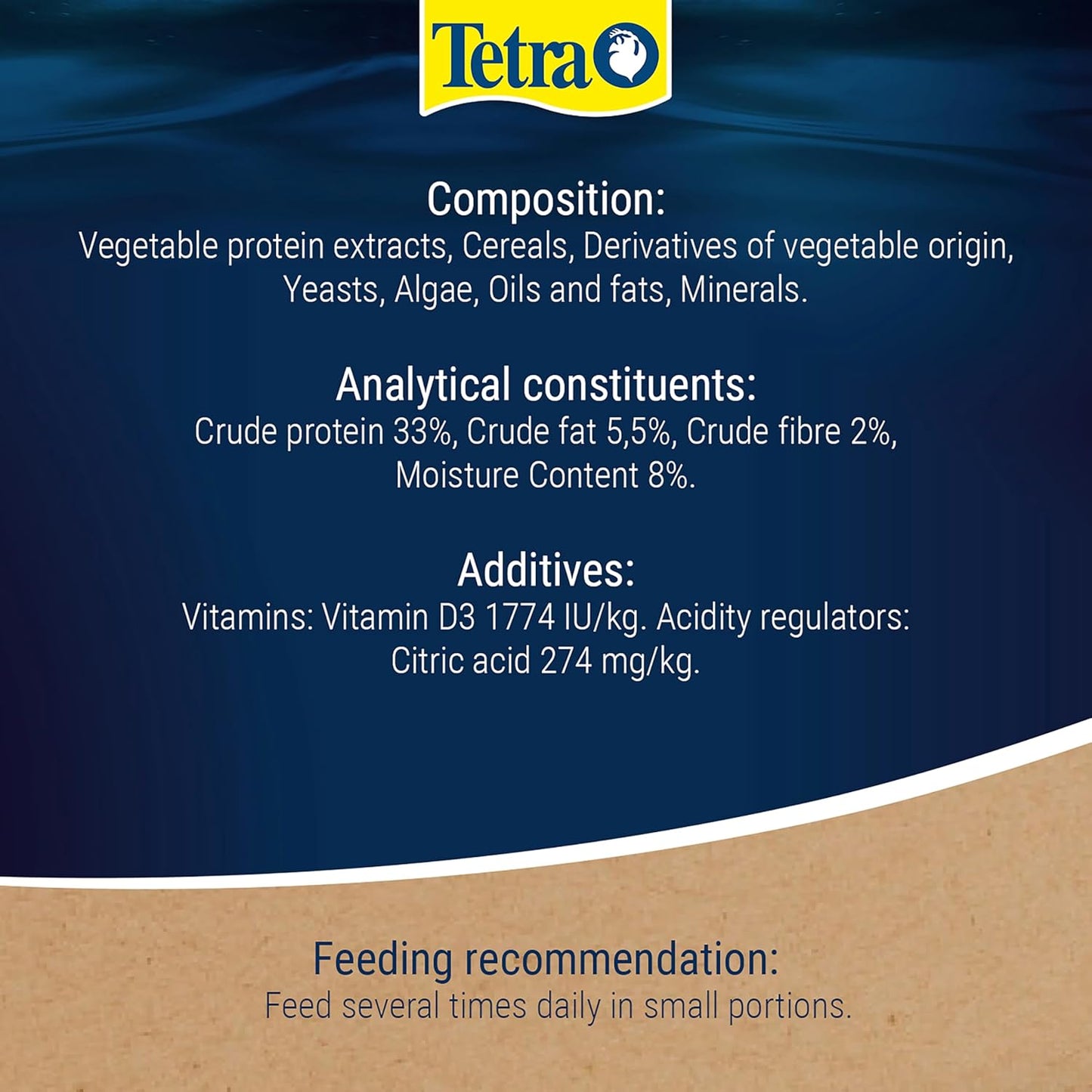 Tetra Goldfish Granules, 250ml/80g