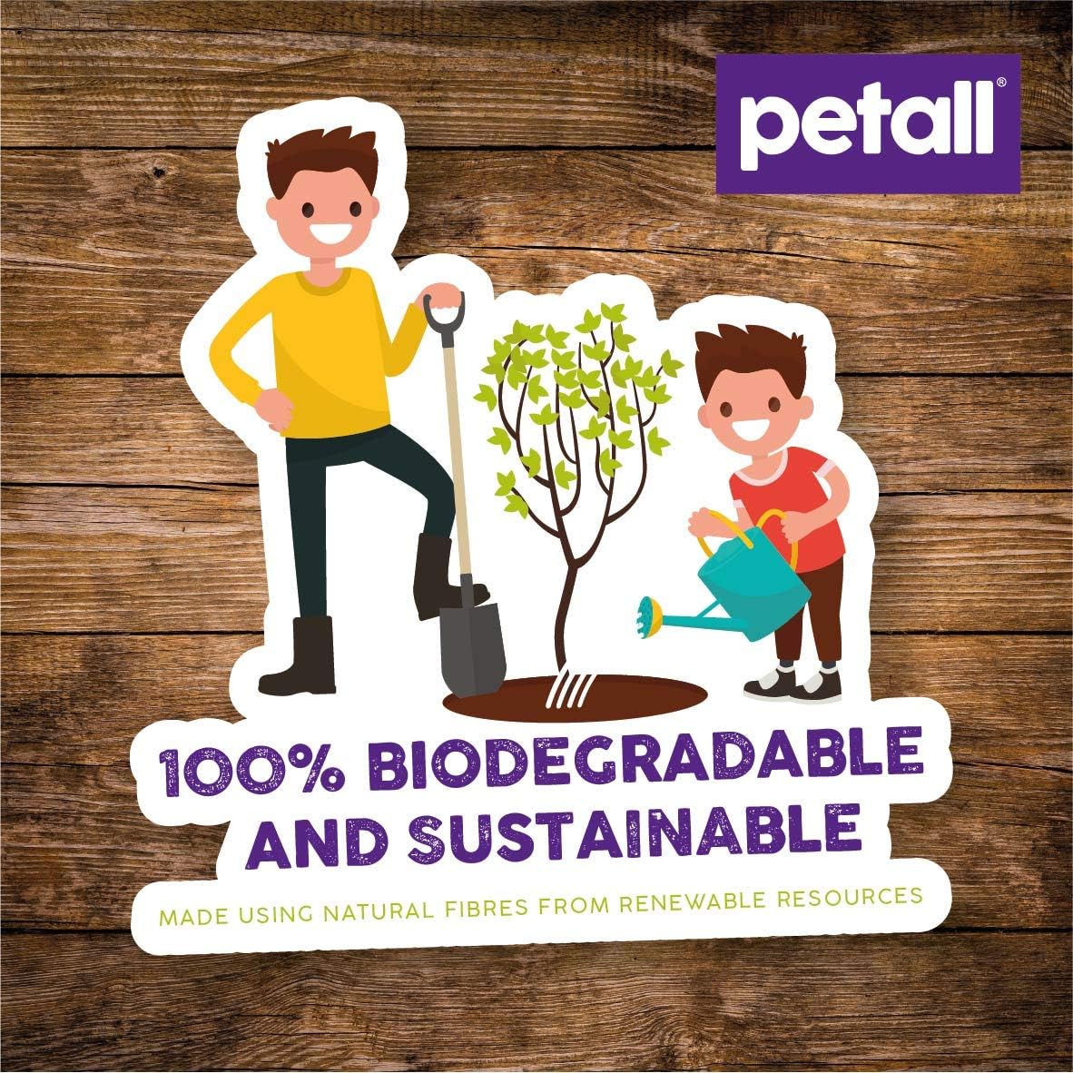 Petall Allround Giant Pet Towels 50 Wipes