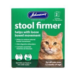 Johnson's Stool Firmer Cat 1 X 2 Sachets