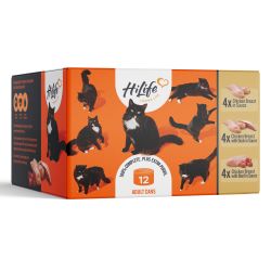 Hi Life Cat Chicken Recipes in Sauce Can 12x70g