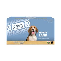 Burns Wet Food Hearty Lamb with Carrots & Brown Rice 8x395g