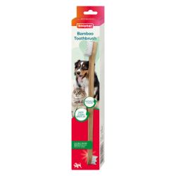 Beaphar Double Ended Bamboo Toothbrush For Cats And Dogs